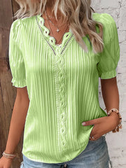 V-Hals bluse