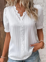 V-Hals bluse