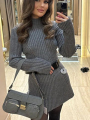 Knit Sweater Dress